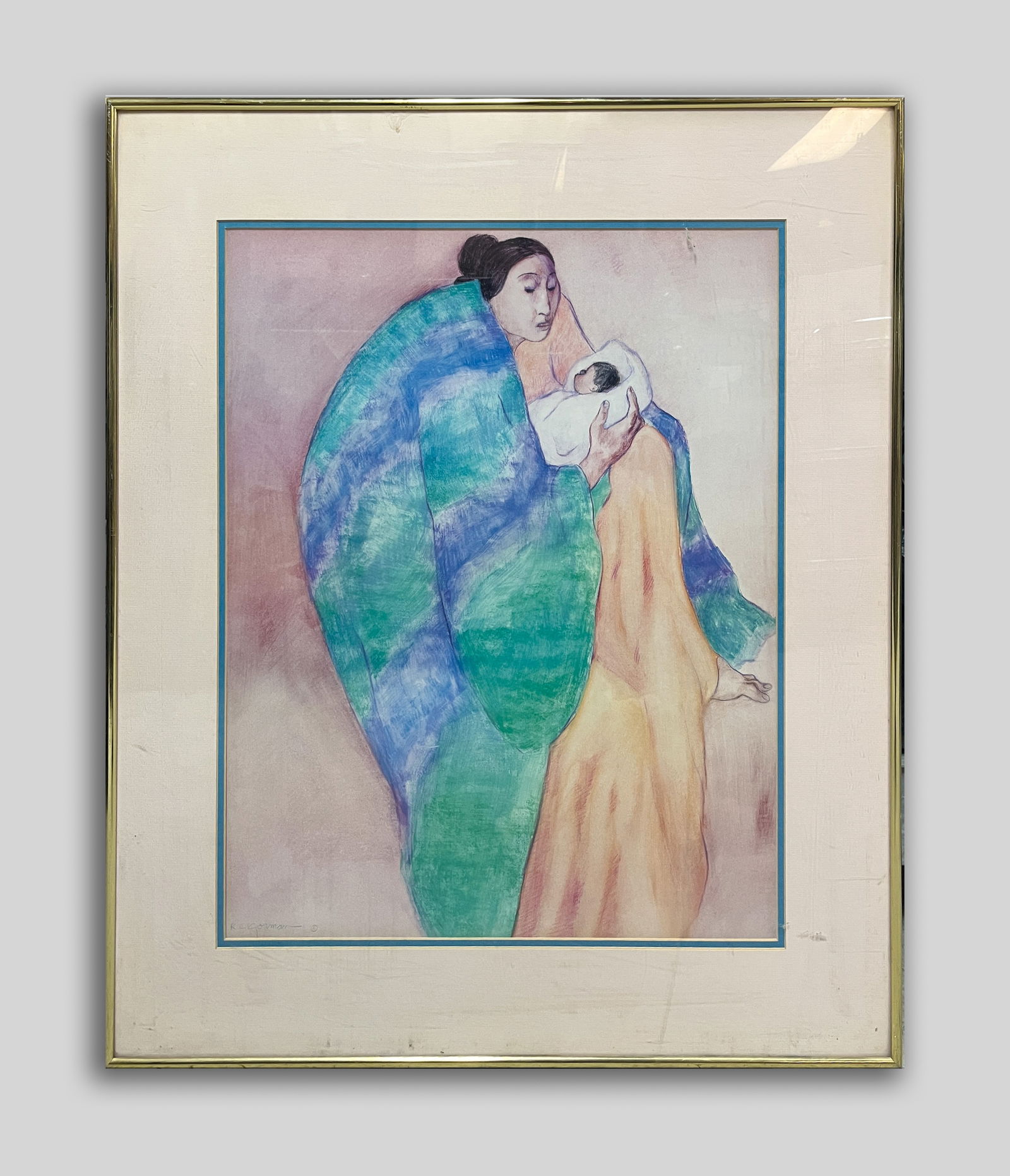 R. C. Gorman Signed Wall Hanging (1 of 9)