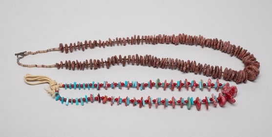 Estate Zuni Fetish Necklace Sets