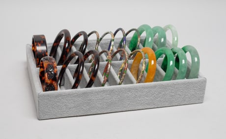 Estate Large Set Chinese Export Bangles