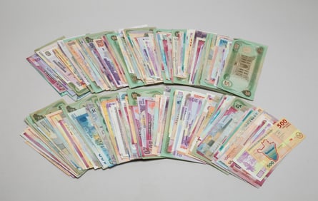 Estate Large Set Mixed World Banknotes