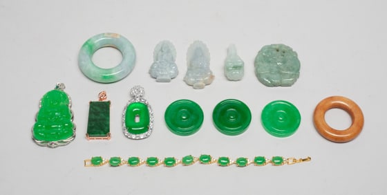 Estate Large Set Chinese Export Jewelry