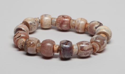 Antique Chinese Agate Prayer Beads