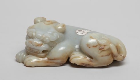 Large Chinese Russet Jade Sculpture
