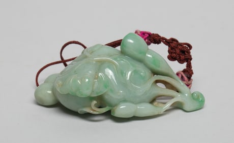 Estate Chinese Jade Jadeite Pendant
