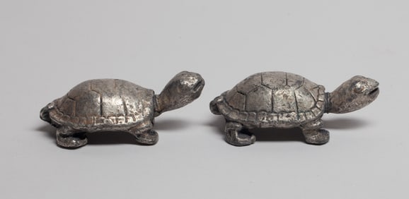 Two Japanese Metal Toggles