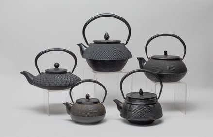 Japanese Southern Area Iron Tea Pots