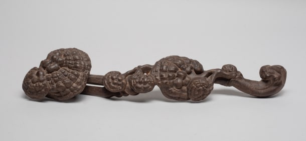 Chinese Export Agarwood Sculpture of Ruyi