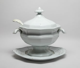 Lg Chinese Export to Continental Porcelain Bowl