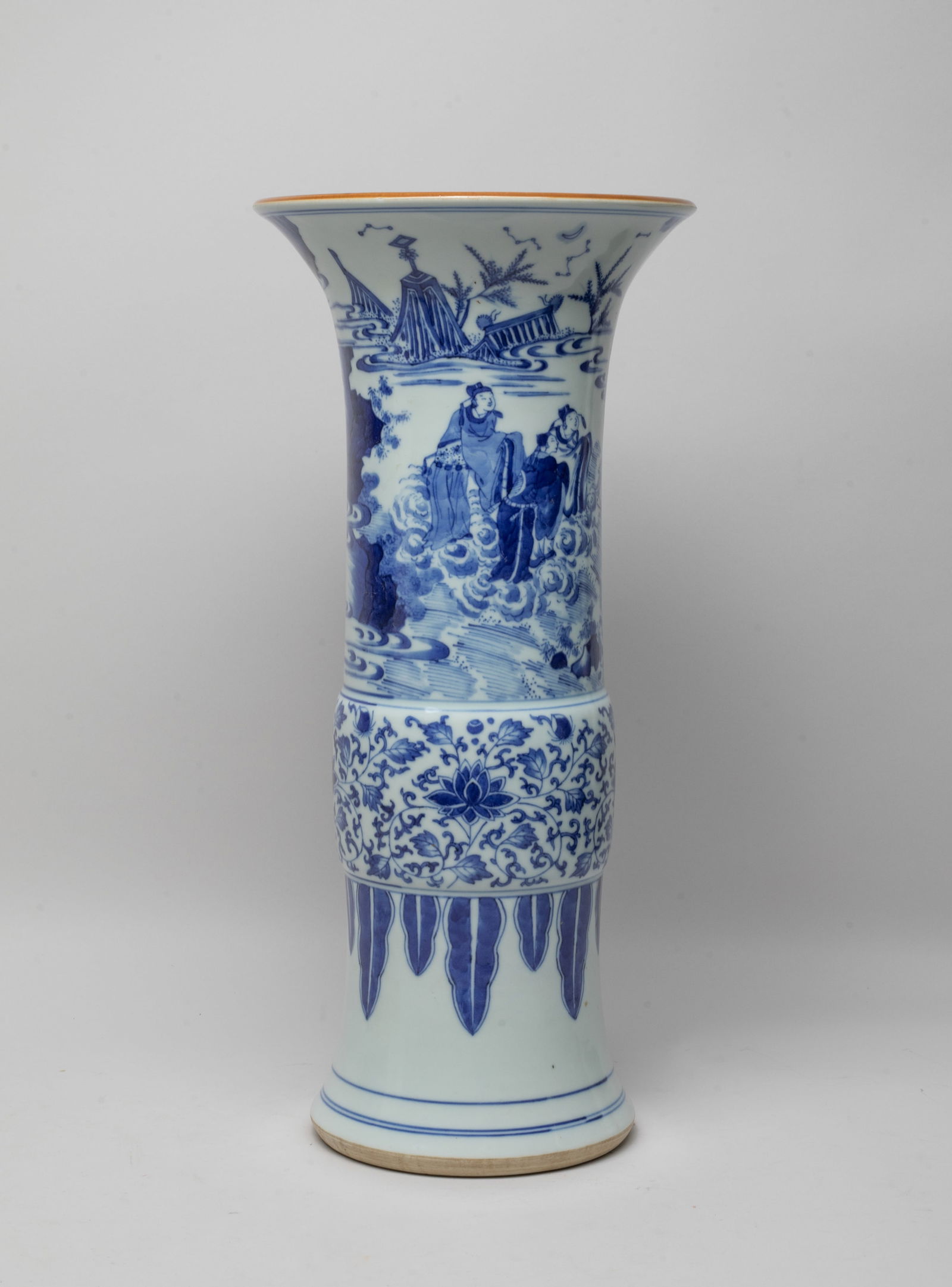 Tall Chinese Export Porcelain Vase (1 of 16)