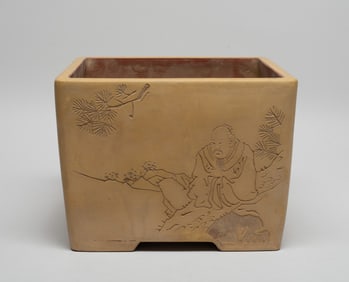 Chinese Export Zisha/ Clay Flower Pot