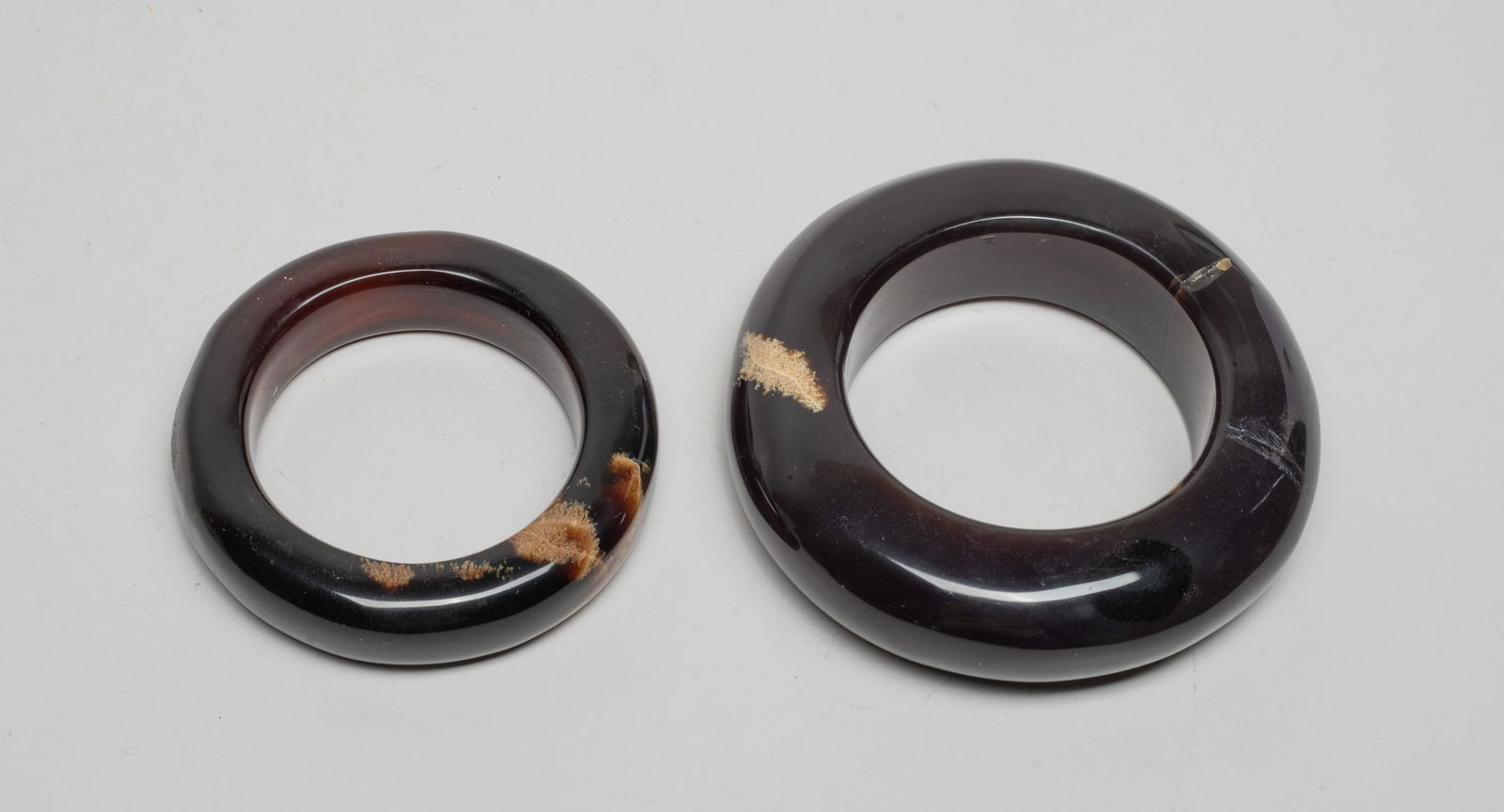 Collectible Two Amber Strong Bangles