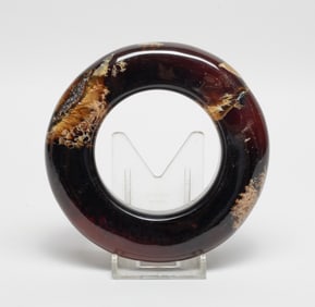 Collectible Root Amber Chunk Bangle