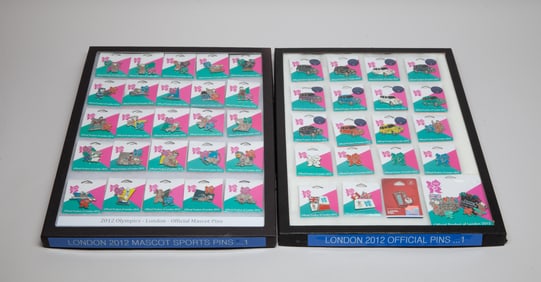 2012 London Olympics Official Pins Collection