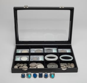 Estate Chinese Fengshui Coins, Bangles