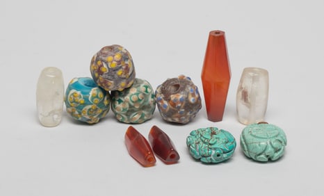 Estate Chinese Beads Collection