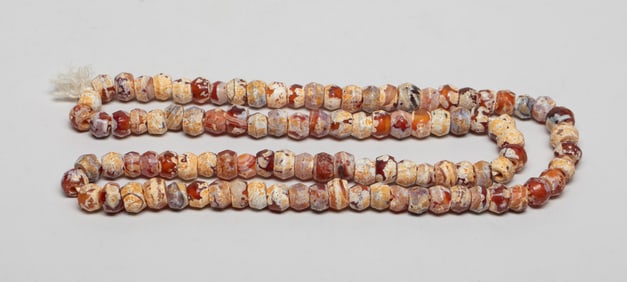 Long Set Chinese Agate Necklace