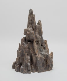Estate Chinese Export Agarwood Sculpture