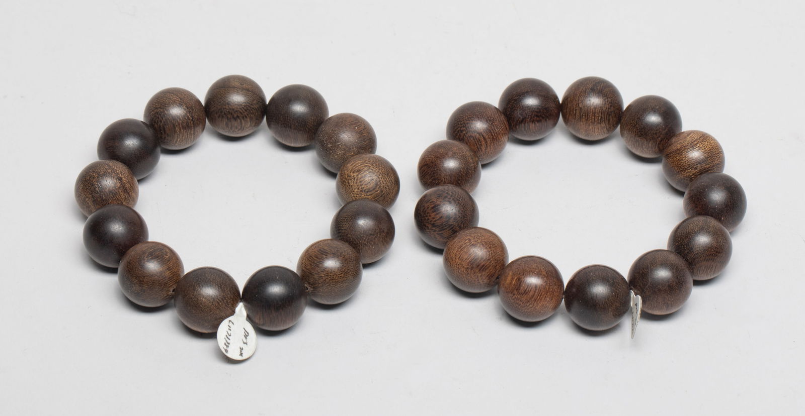 Estate Two Chinese Export Agarwood Prayer Beads (1 of 13)