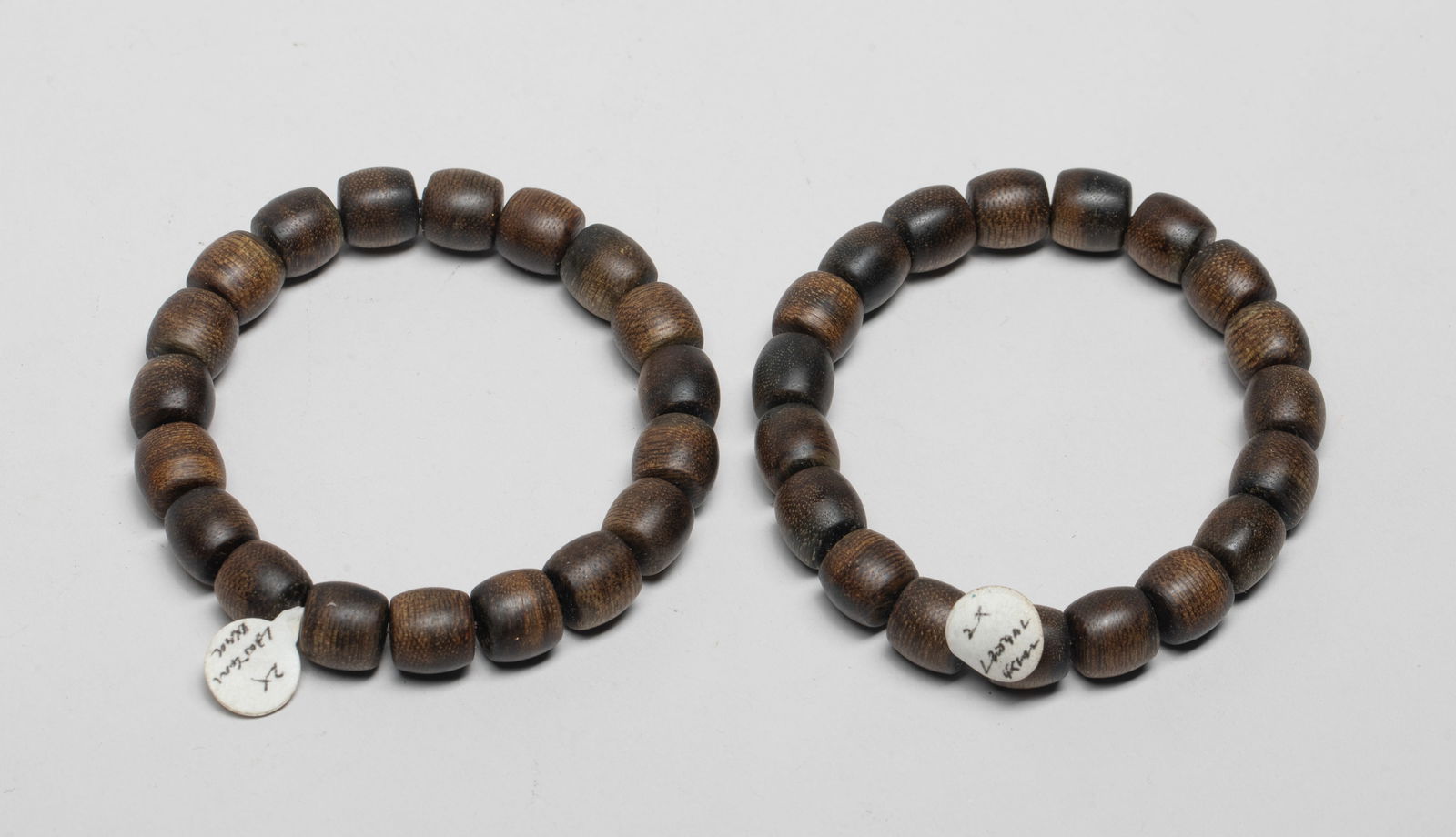 Two Chinese Export Agarwood Prayer Beads (1 of 12)