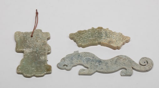 Set Chinese Jade/ Stone Carvings