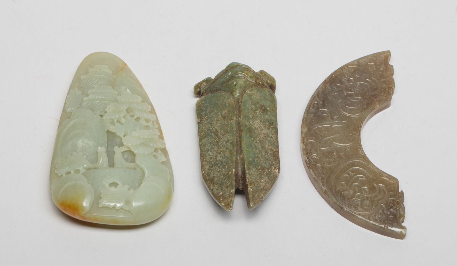 Estate Chinese Jade/ Stone Carvings (1 of 14)