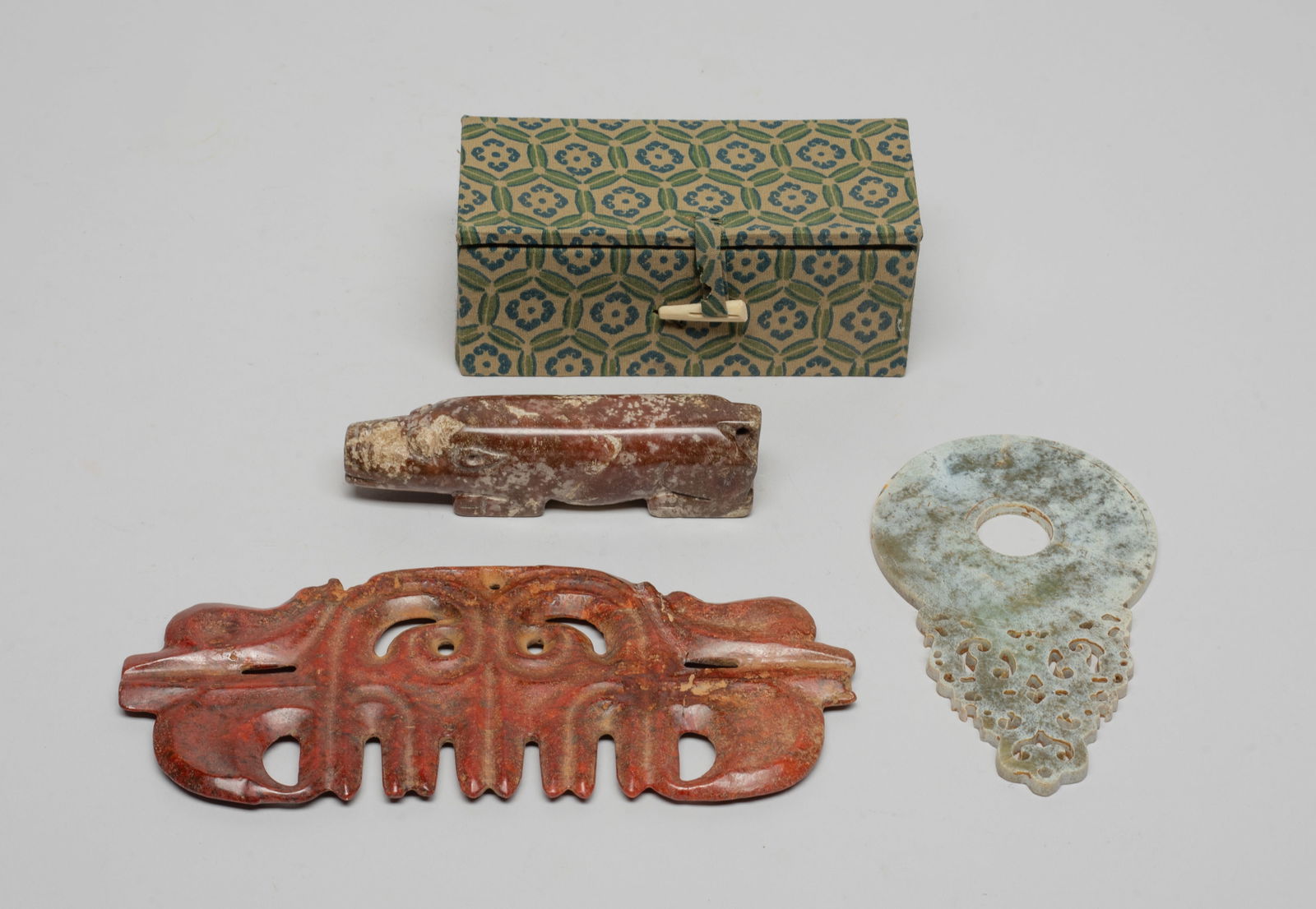 Estate Chinese Jade/ Stone Carvings (1 of 14)