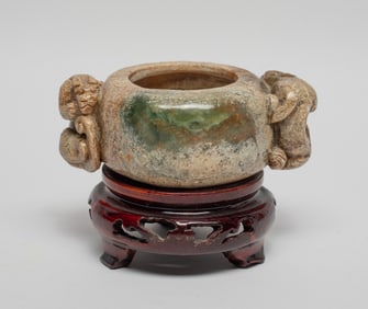 Estate Chinese Jade/ Stone Censer