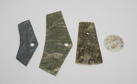Estate Chinese Export Jade/ Stone Carvings