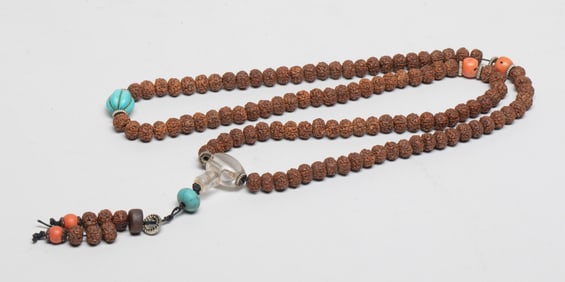 Estate Chinese Seed Prayer Beads