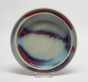 Chinese Jun Type Porcelain Plate