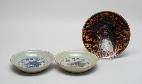 Estate Set Chinese Shipwreck Type Porcelains