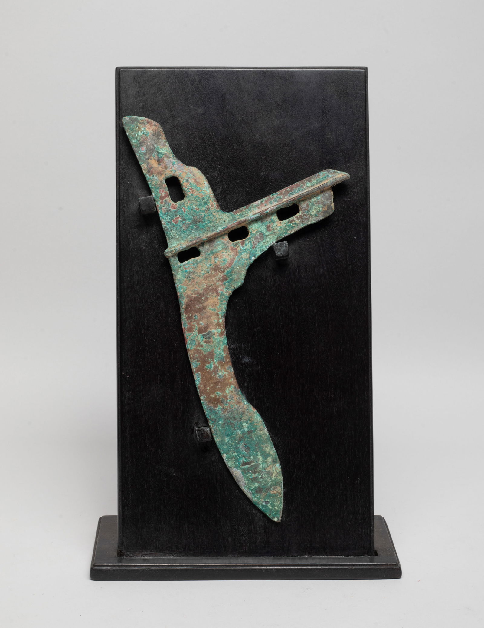 Estate Chinese Bronze Tool on Stand (1 of 9)