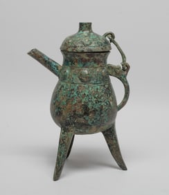 Chinese Export Bronze Pot