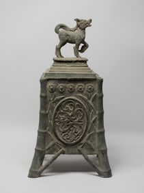 Large Korean Bronze Vase