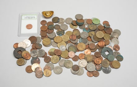Chinese, Continental, World Coins, Decors