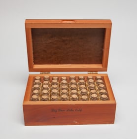 Estate Large Set Gold leaf