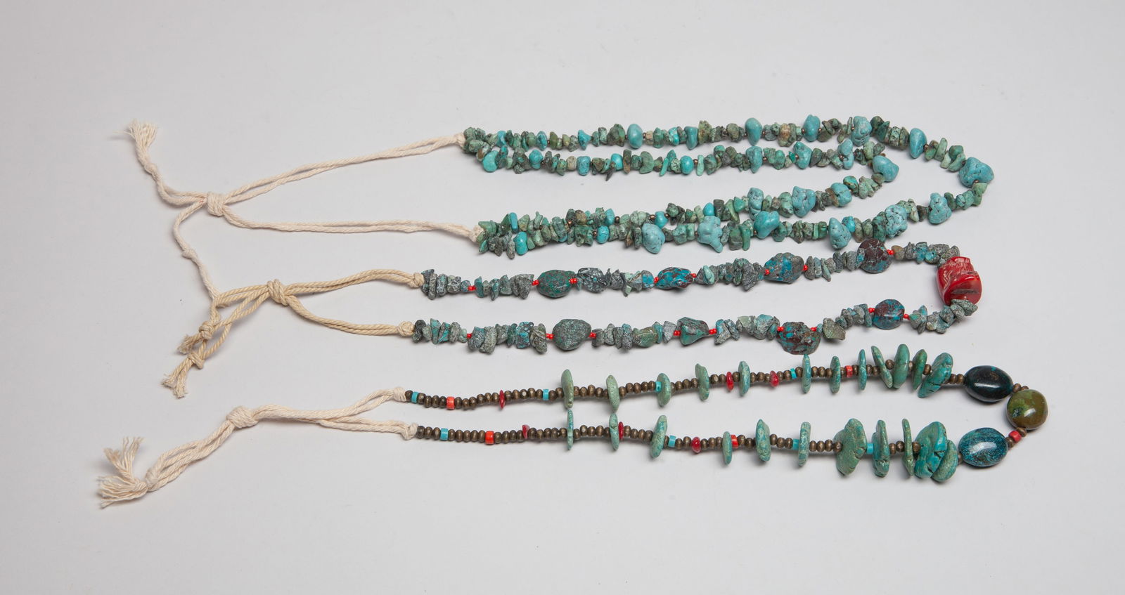American Indian Turquoise Necklaces (1 of 12)