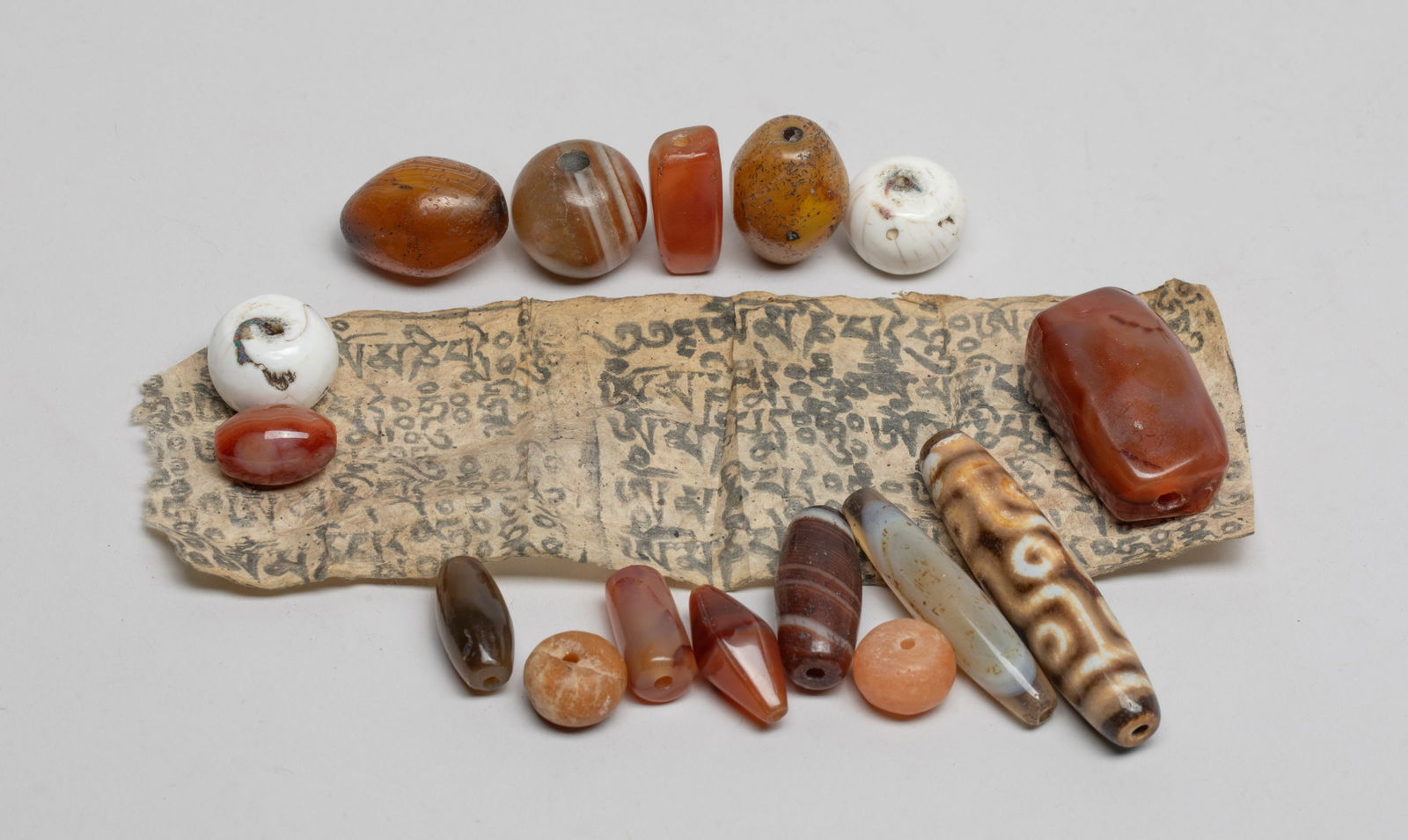 Estate Large Set Chinese Tibetan, Nepal Beads (1 of 14)