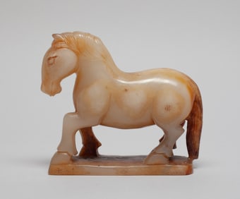 Estate Chinese Russet Jade Horse