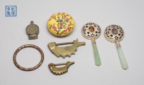 Estate of Chinese Enameled, Cloisonne, Bronze
