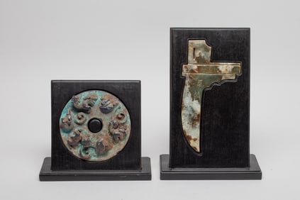 Chinese Glass & Stone Sculptures