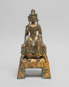 Korean Gilt Bronze Buddha