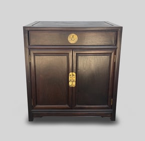Collectible Chinese Rosewood Night Table