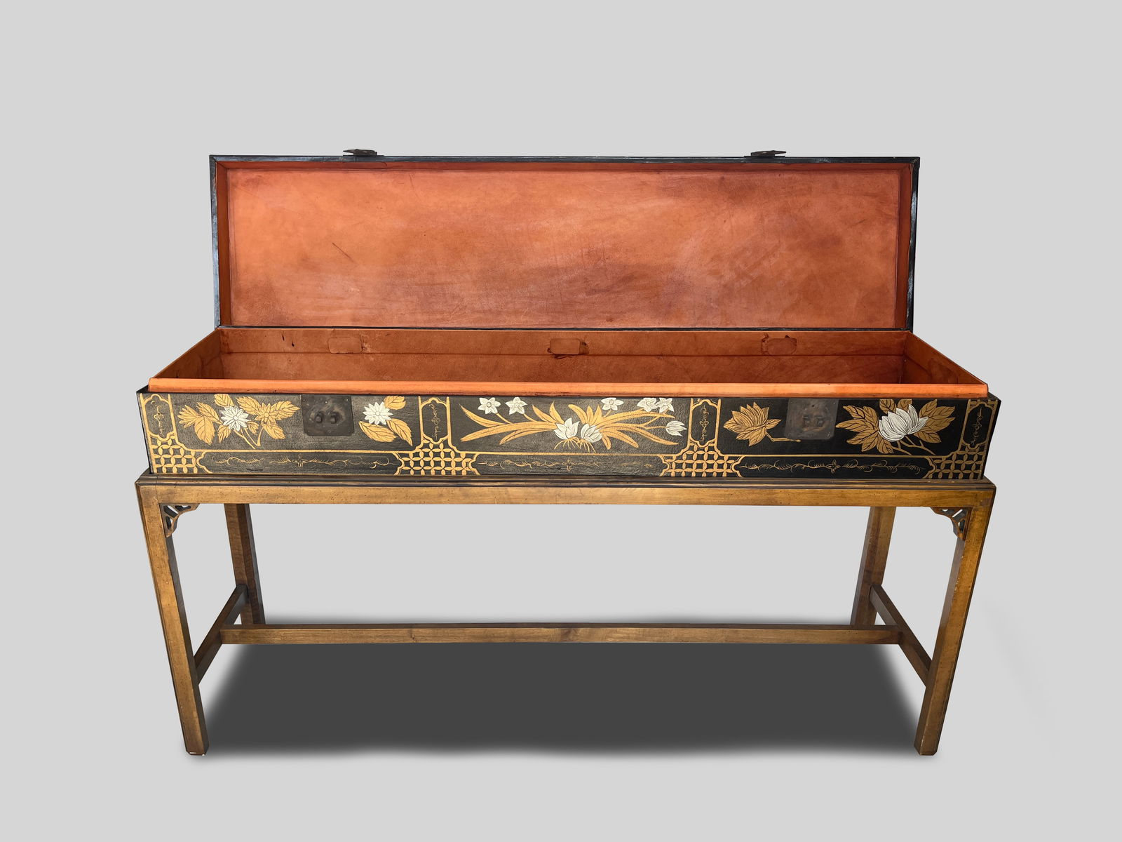 Estate Chinese Export Wood Box (1 of 14)