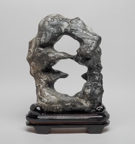 Estate Tall Chinese Scholar Stone