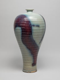 Tall Chinese Jun Ware Porcelain Vase