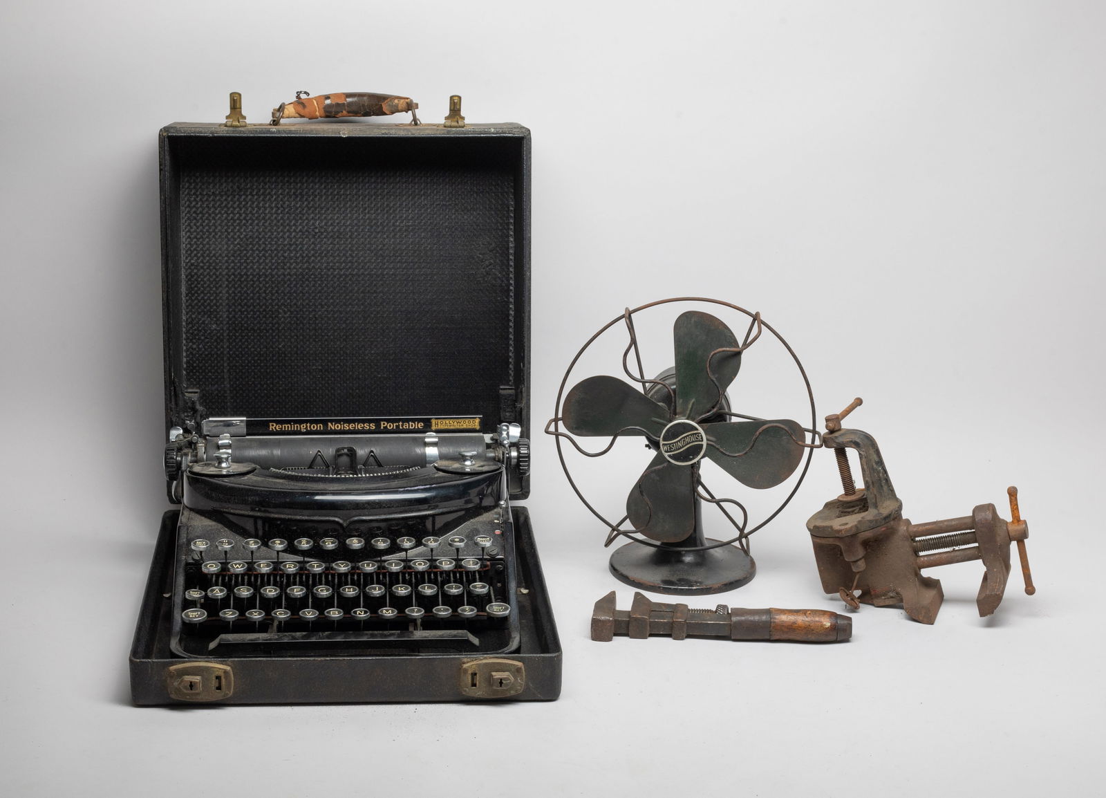Estate Vintage Typewriter, Fan, Tool (1 of 11)
