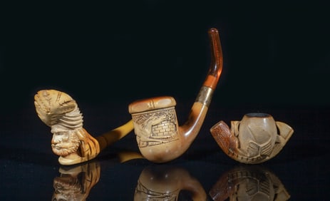 Antique Sepiolite Pipes