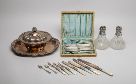 Estate Antique/ Vintage Silver Plated Wares