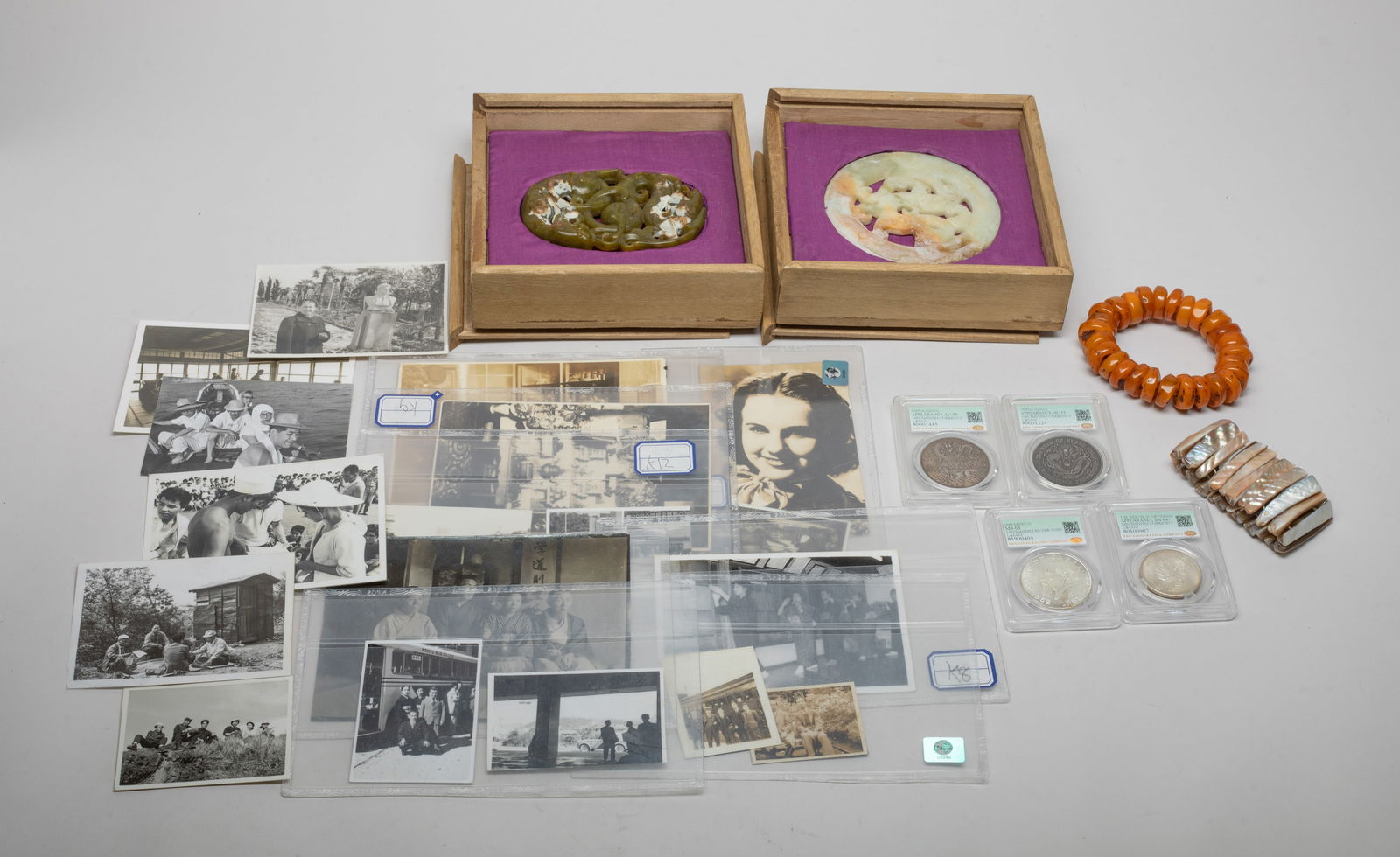 Estate Chinese Stone, Beads, Asian Photos (1 of 19)